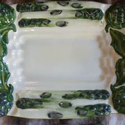Old Vallauris slipware plate