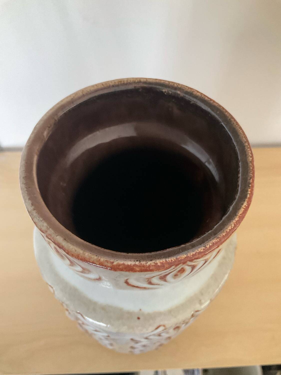 Vintage Amsterdam ceramic vase Scheurich 70s