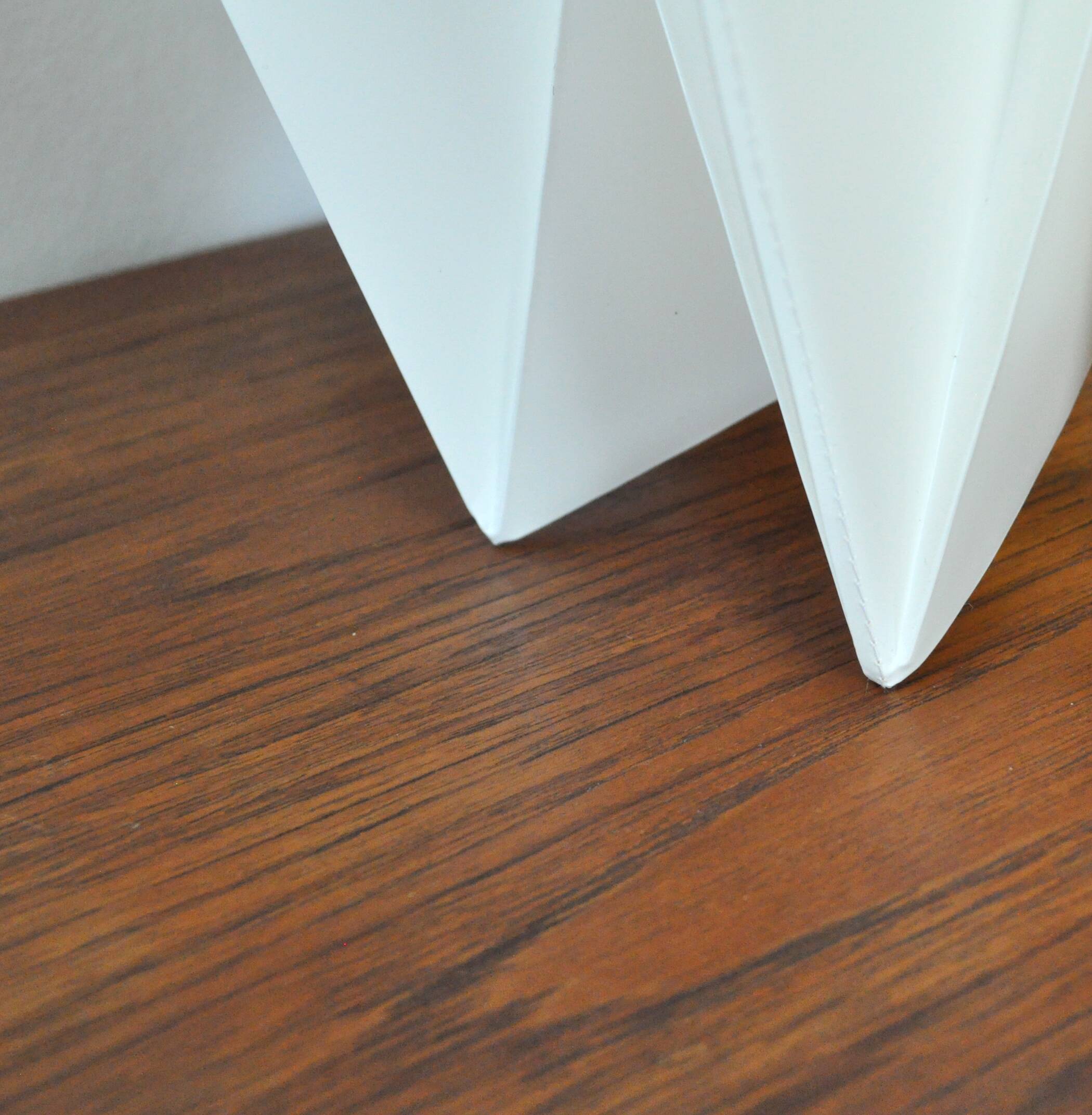 Large Le Klint hand-pleated hanging lamp by Peter Hvidt & Orla Mølgaard-Nielsen