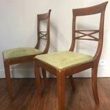 2 Napoleon Empire style chairs