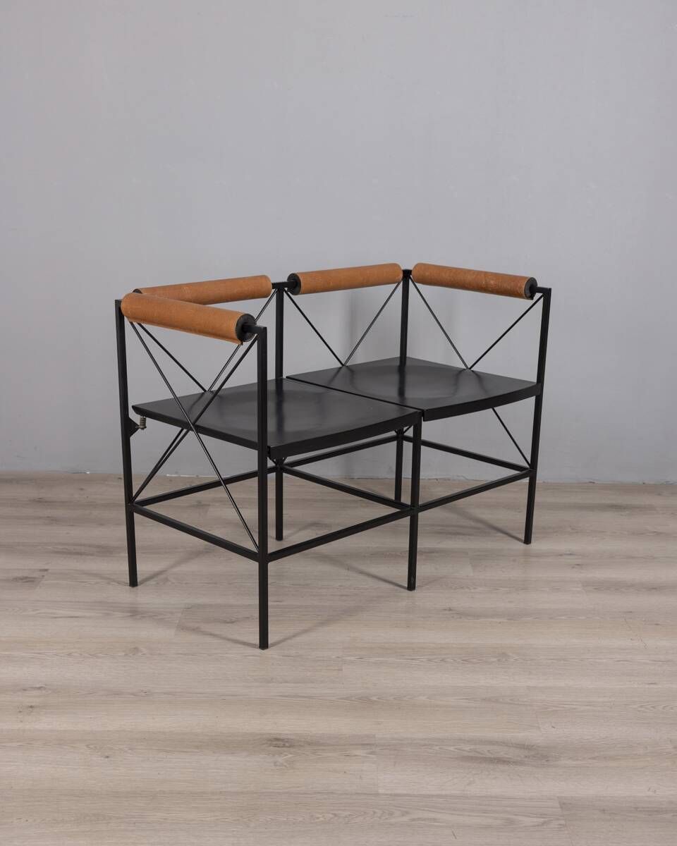 “Lariana" 1980s Bench design Marco Seveso and Gigi Trezzi for Felicerossi
