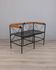 “Lariana" 1980s Bench design Marco Seveso and Gigi Trezzi for Felicerossi