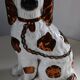 Jersey earthenware Staffordshire dog