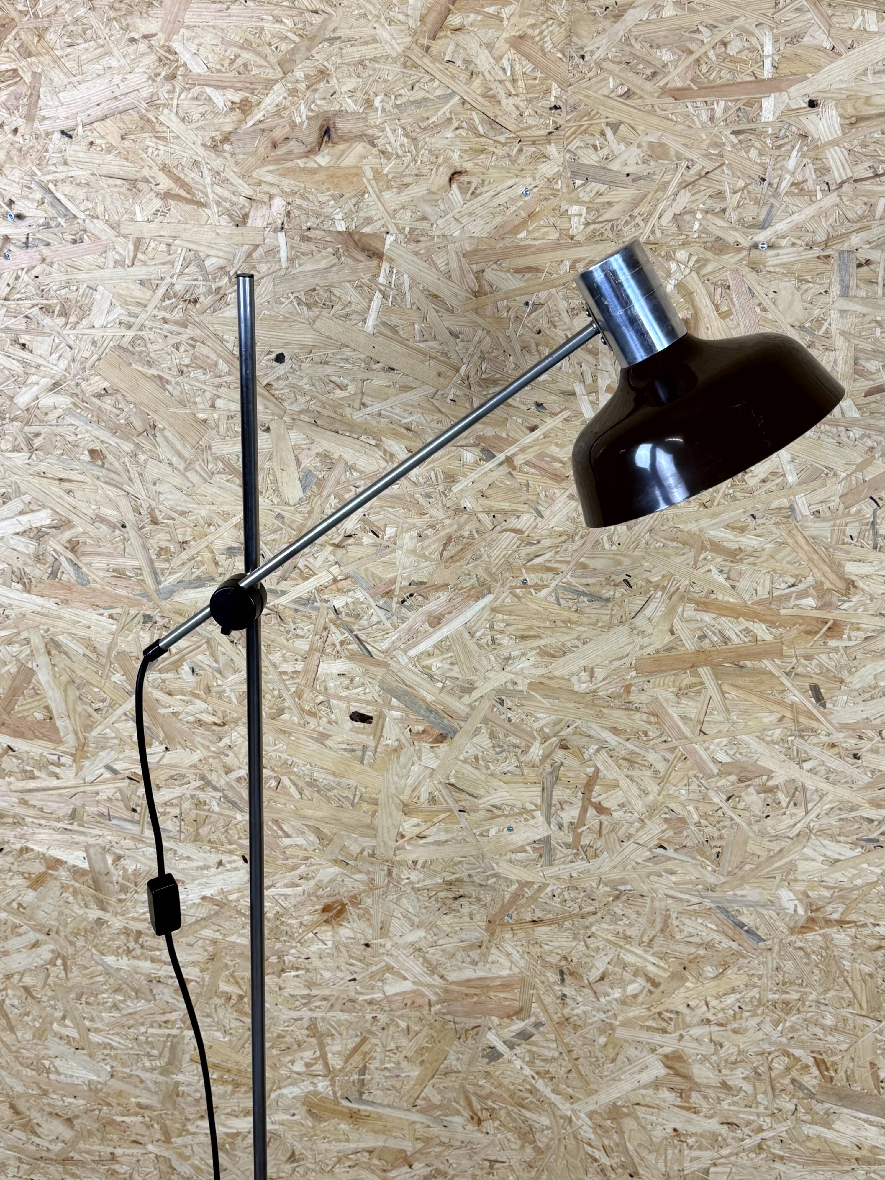 1960s 1970s Floor Lamp Mid-Century Space Age Design Metal