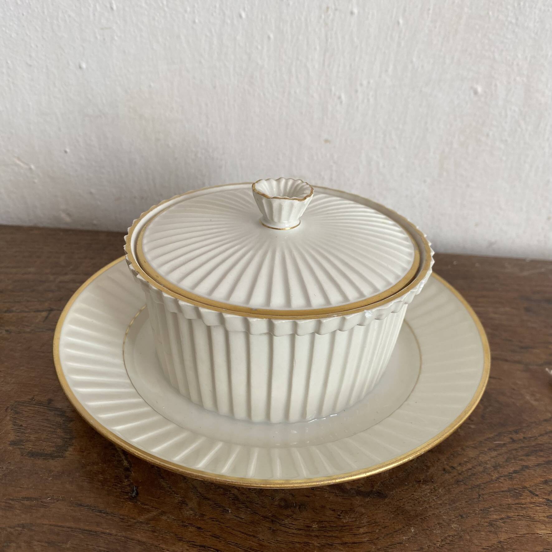 Sucrier en porcelaine fine Mehun