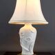 Biscuit porcelain lamp, "Calla Lily", by Nicholas Berbenczy, 1986