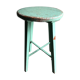 Tabouret d'atelier patiné