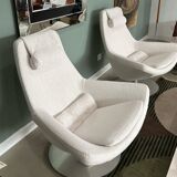 2 B&B Italia armchairs by Jeffrey Bernett