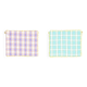 Pair of reversible placemats