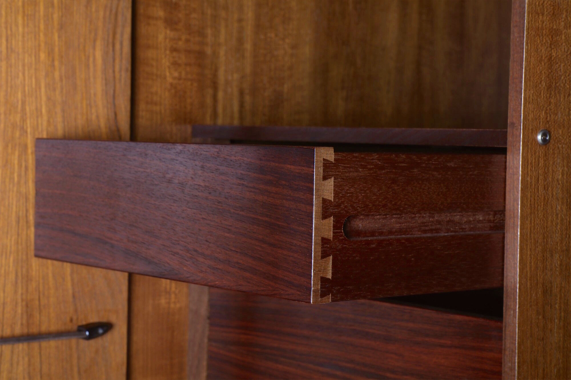 Ib Kofod-Larsen Teak & Rosewood Wardrobe
