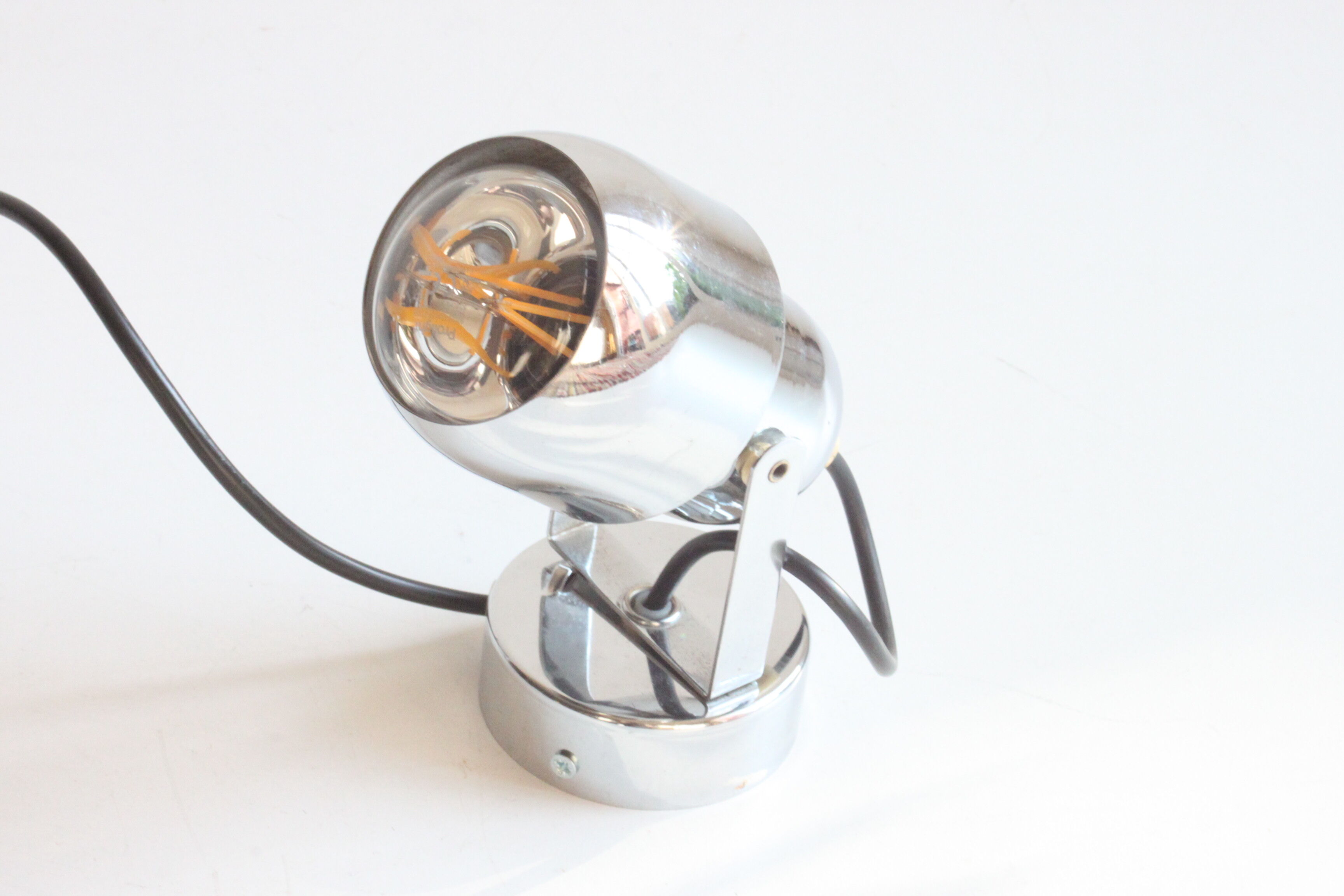 Space age chrome spotlights by Massive Belgium 1960s 70s