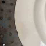 Iron earth cake dish, willow, hamage moulin des loups, north, old