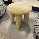 Natural stone side table