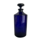 Old blue apothecary bottle