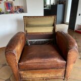 Fauteuil club moustache convertible