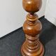 Vintage turned wood floor lamp