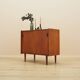 Danish Teak Cabinet with Sliding Doors, 1970s