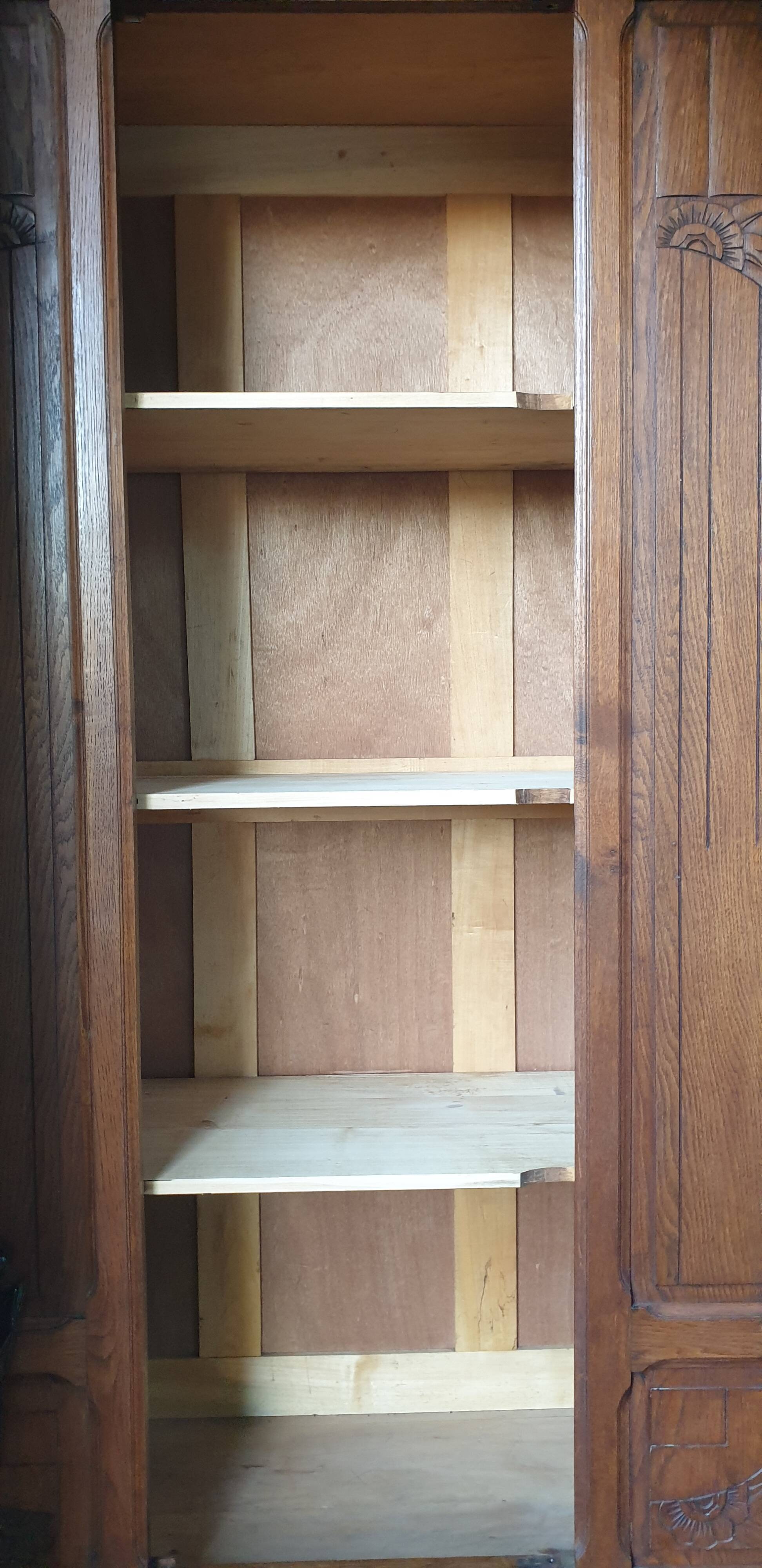 Oak cabinet