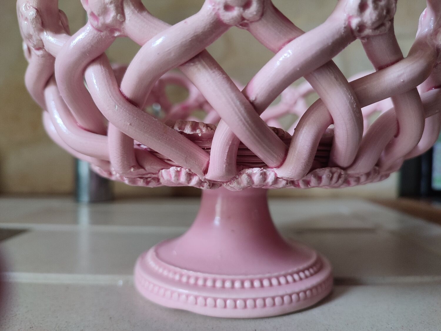 Stand cup Braided ceramic picket