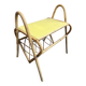 Vintage rattan magazine holder