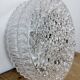 Vintage Glass Wall or Ceiling Light, 1970s
