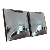 Pair of vintage mirrors made in slovenia