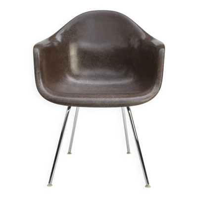 Fauteuil Eames DAX fibre de verre édition Vitra des années 60/70