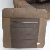 1980s De Sede Brown Leather Sofa, Switzerland