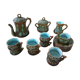 Coffee service in barbotine