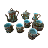 Coffee service in barbotine