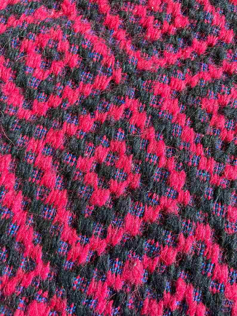 Romanian carpet made by hand in wool