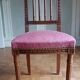 Paire de chaises de chambre  Napoleon lll