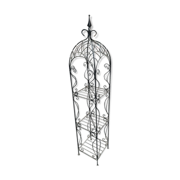 Wrought iron shelf