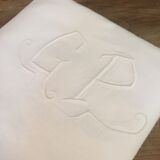 Antique embroidered sheet