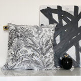 Coussin jungle - motifs tropical