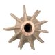 Organic modern white earthenware vase, France 1970s