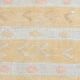 Soft Beige & Mustard Yellow Striped Wool Kilim Rug, 155x396