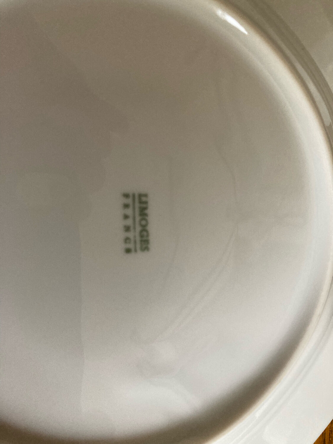 Trio of Limoges porcelain cups