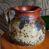 Traditional pottery sandstone pyrite Art-popular XIXth