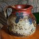Traditional pottery sandstone pyrite Art-popular XIXth