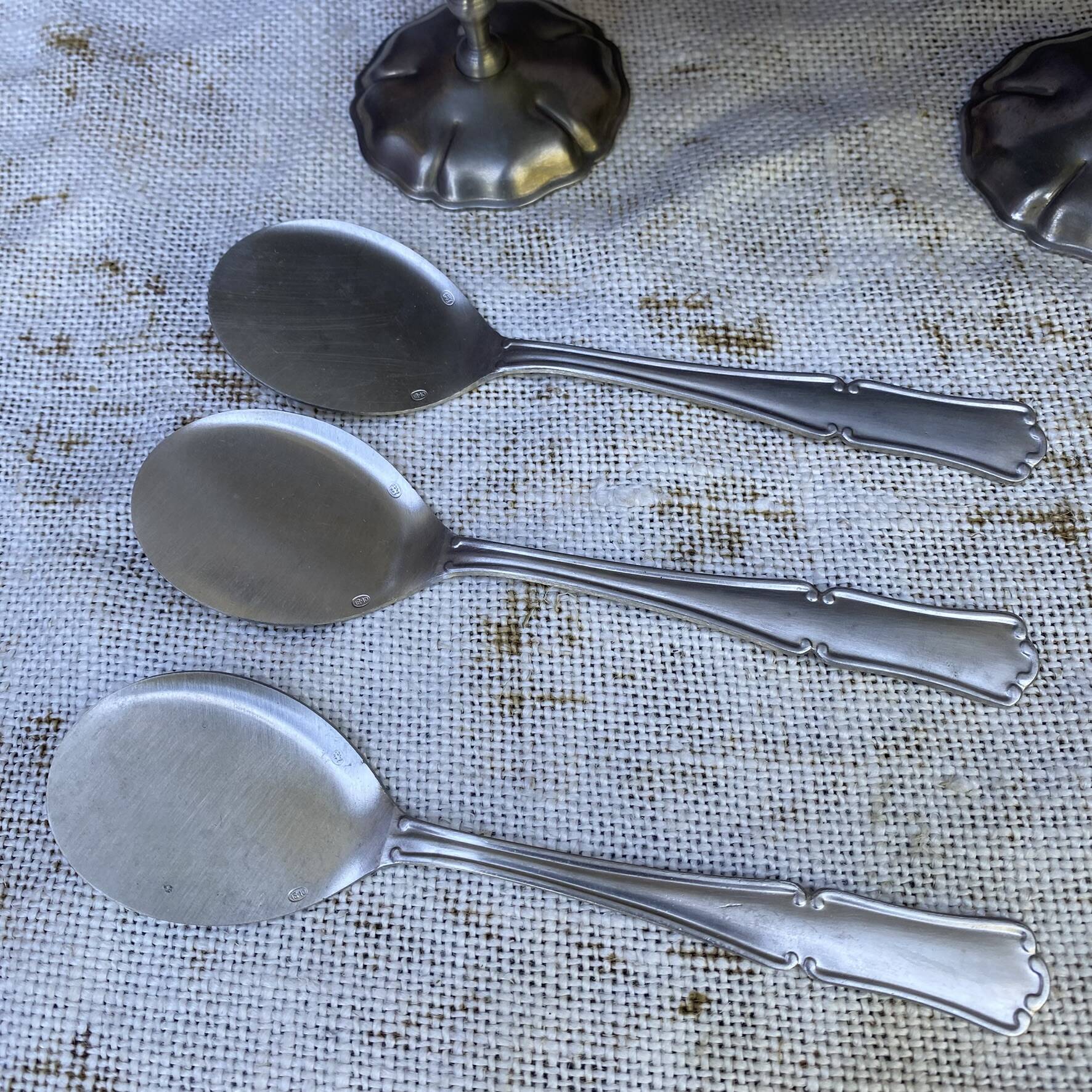 Coupes à glaces en inox mat Jean Couzon