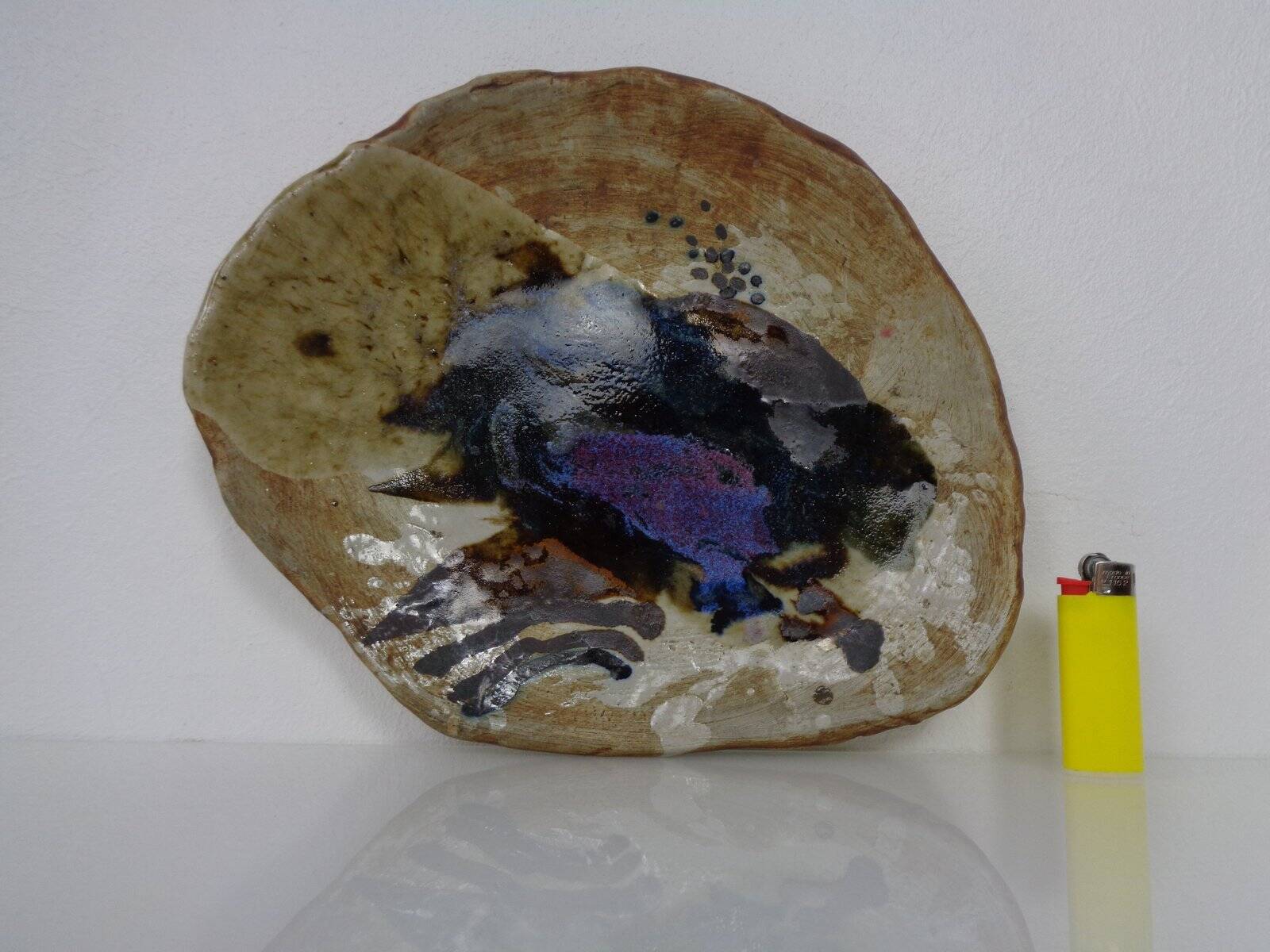 Danish stoneware bowl by Conny Walther, 1960s