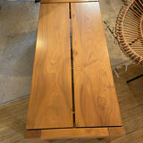 Solid elm coffee table Maison Regain