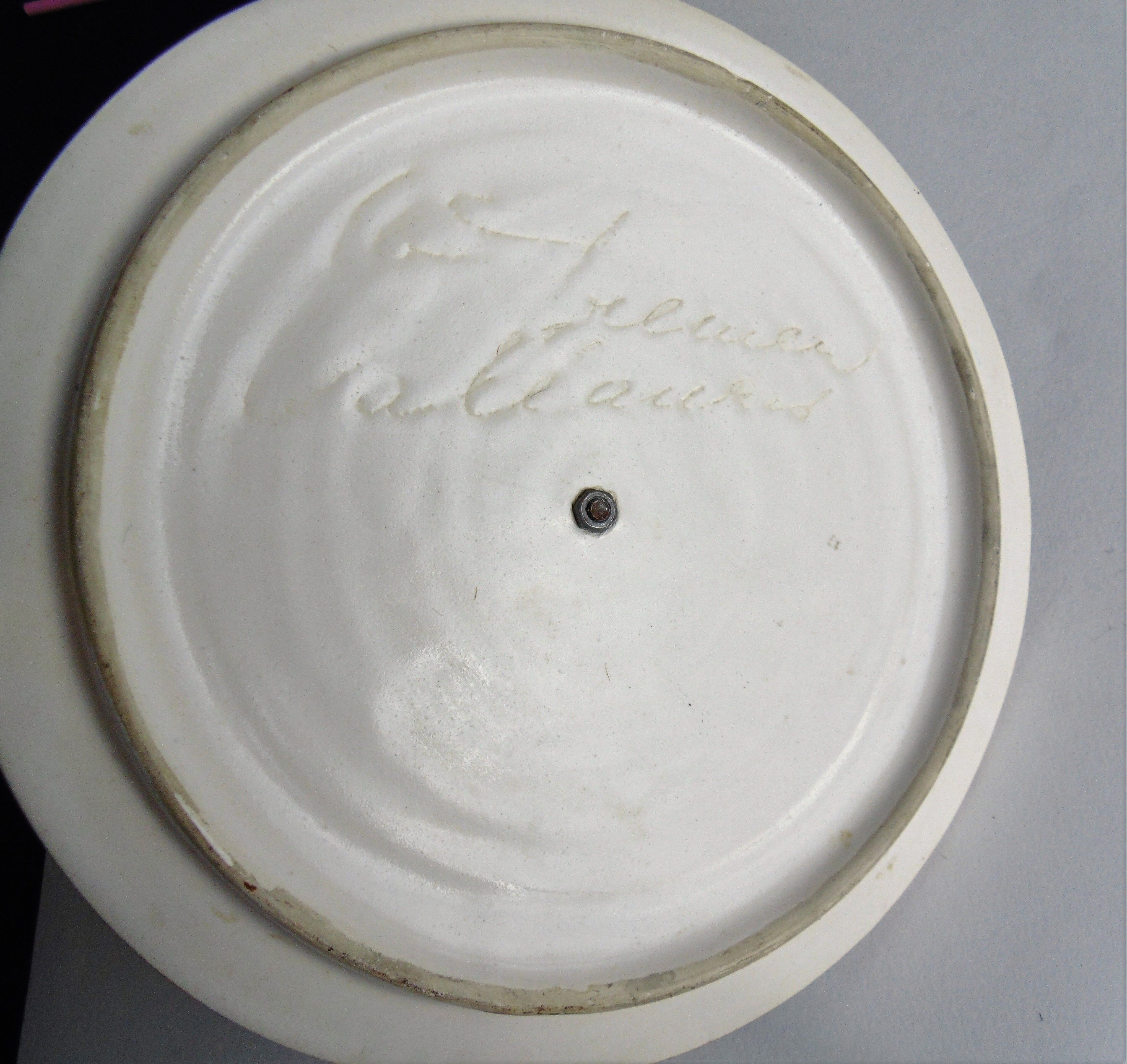 Vallauris ceramic cheese platter by Marie Christine Treinen