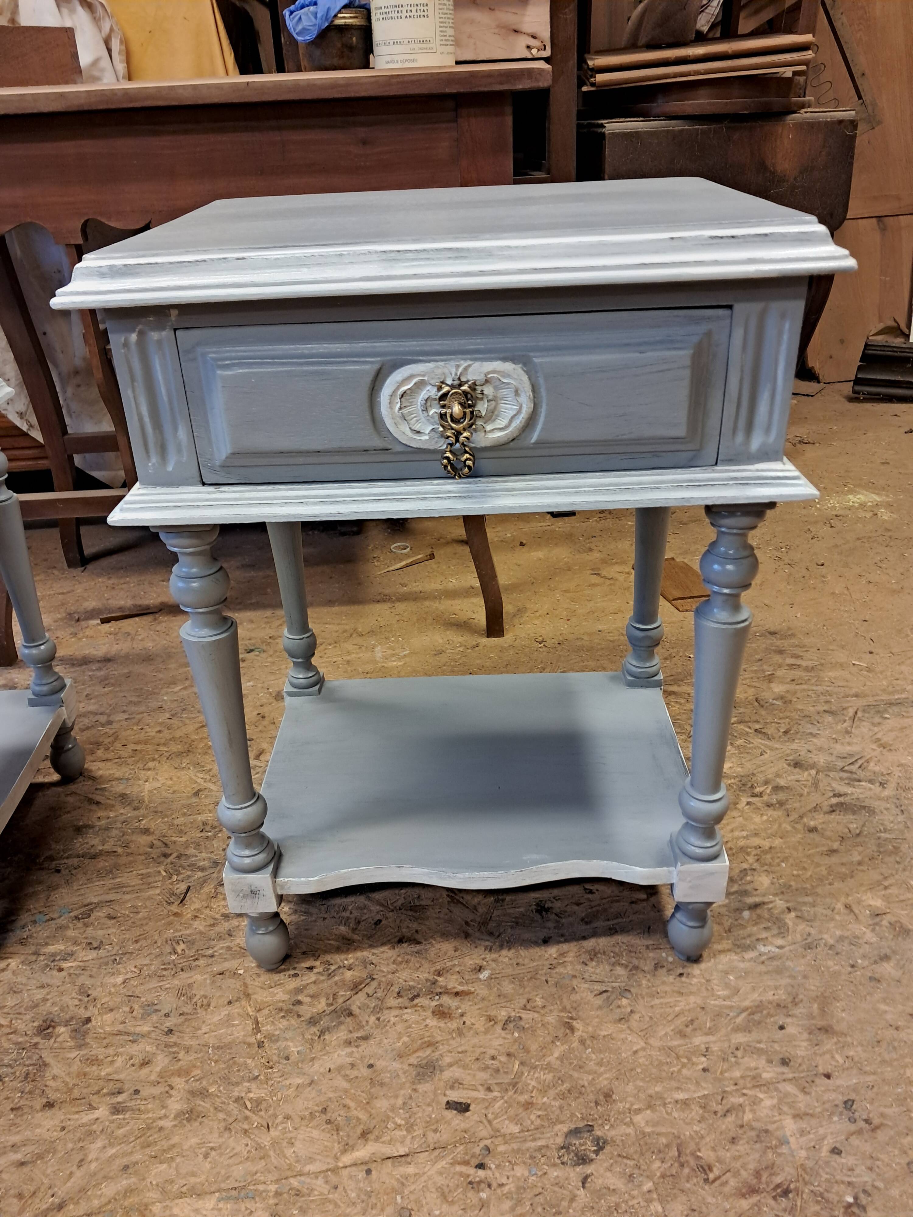 pair of bedside tables