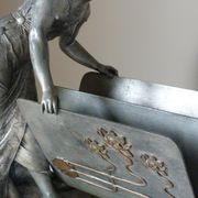 Art nouveau letter holder by Elsie Ward Hering