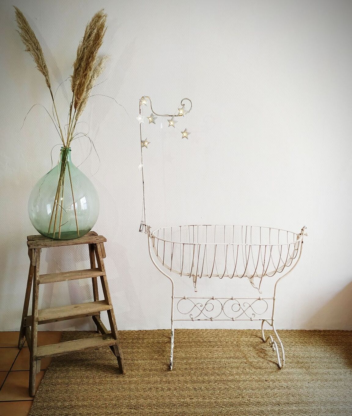 Berceau ancien en fer Selency Berceau ancien en fer Selency