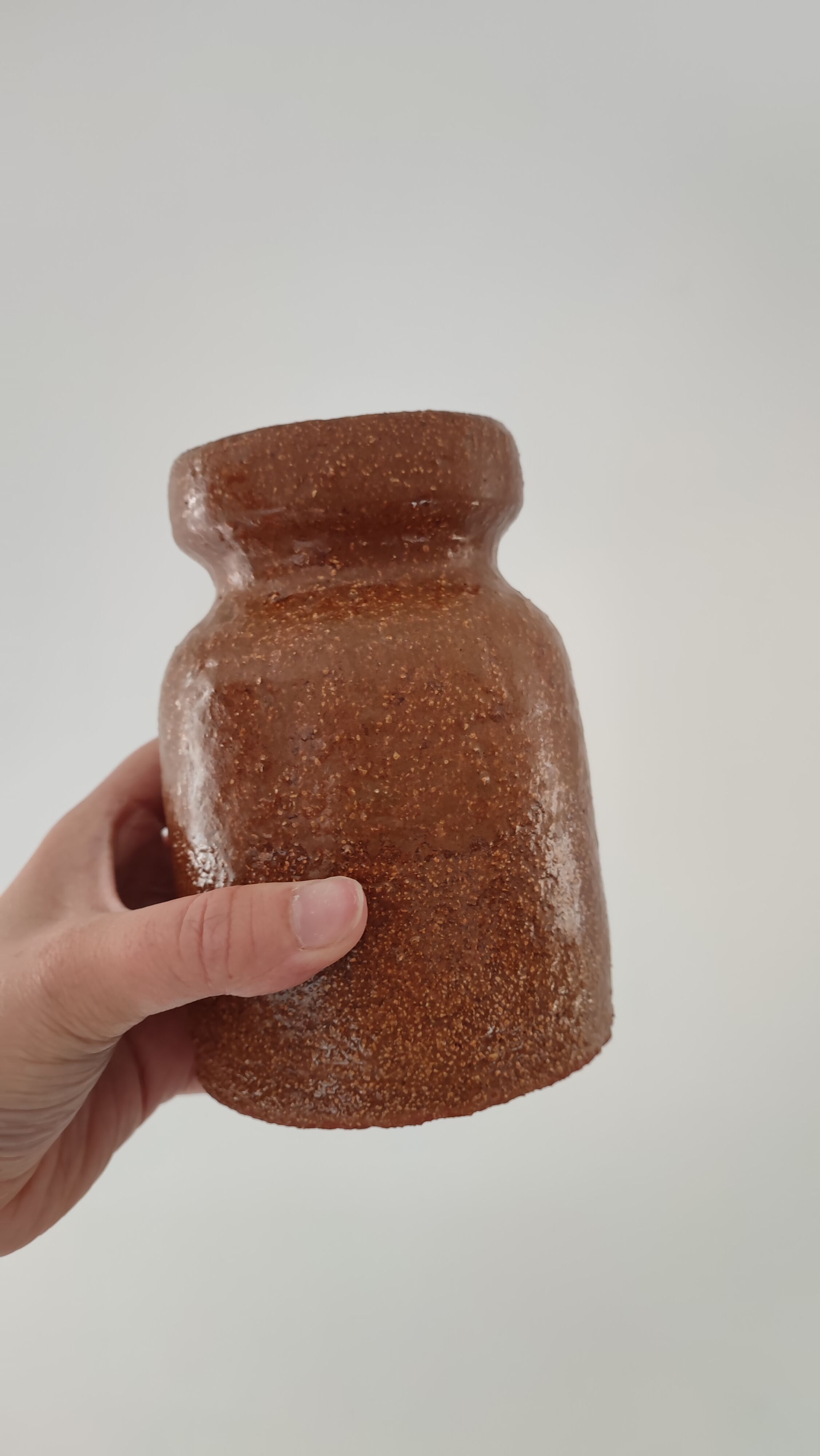 Vintage stoneware vase