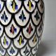 Small Moroccan Safi vintage handcrafted pottery vase