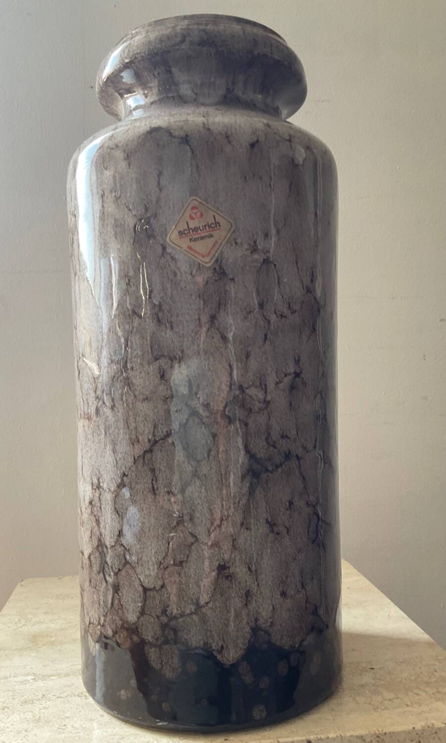 Vase Scheurich Keramik des années 70